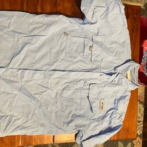 Columbia PFG excellent condition light blue